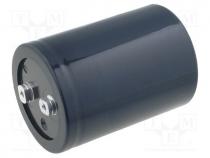 Capacitor  electrolytic, 4.7mF, 63VDC, Ø36x62mm, Pitch  12.8mm