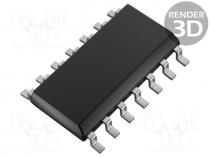 IC  operational amplifier, 1.5MHz, 3÷15.5V, Ch  4, SO14, IB  4pA