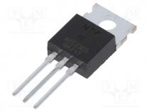 Transistor  N-MOSFET, unipolar, 500V, 5.1A, Idm  32A, 125W, TO220