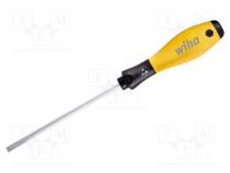 Screwdriver, slot, 3,0x0,4mm, ESD, SoftFinish®, Overall len  204mm