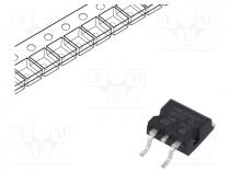 IC  power switch, low-side, 25A, Ch  1, SMD, D2PAK
