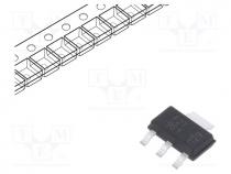 Transistor  PNP, bipolar, 60V, 5A, 3W, SOT223