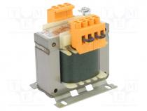 Transformer  mains, 40VA, 230VAC,400VAC, 115V,230V, screw type