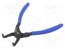 Pliers, for circlip, internal, 19÷60mm, Pliers len  175mm, angular