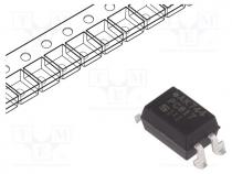 Optocoupler, SMD, Ch  1, OUT  transistor, Uinsul  5kV, Uce  80V, PC817