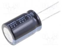 Capacitor  electrolytic, THT, 47uF, 450VDC, Ø18x25mm, Pitch  7.5mm