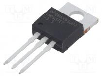 IC  voltage regulator, LDO,fixed, 3.3V, 0.5A, TO220-3, THT, tube