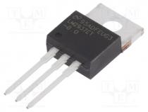 IC  voltage regulator, LDO,fixed, 8V, 0.5A, TO220-3, THT, tube, Ch  1