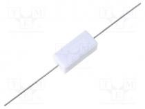 Resistor  wire-wound, cement, THT, 560, 5W, 5%, 10x9x22mm