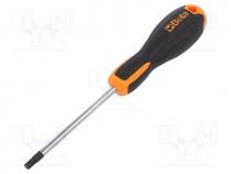 Screwdriver, hex key, HEX 5mm, EVOX, Blade length  100mm