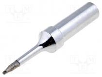 Tip, chisel, 1.6x0.7mm, for soldering iron