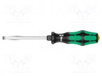 Screwdriver, slot, 5,5x1,0mm, Blade length  100mm