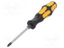 Screwdriver, Phillips, for impact,assisted with a key, PH1