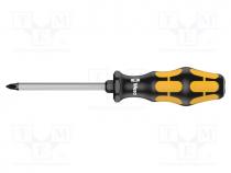 Screwdriver, Phillips, for impact,assisted with a key, PH2