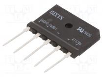 Bridge rectifier  three-phase, Urmax  1.6kV, If  40A, Ifsm  370A