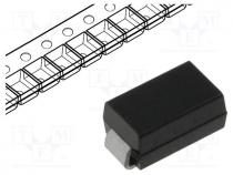 Diode  Schottky rectifying, SMA, SMD, 40V, 1A, reel,tape, 1.1W