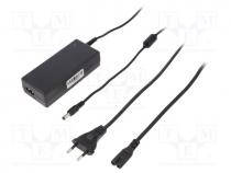 Power supply  switching, 12VDC, 3.5A, Out  5,5/2,1, 42W, 90÷264VAC