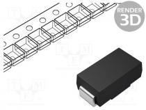 Diode  TVS, 400W, 32.75V, 8.8A, unidirectional, 5%, DO214AC, SMAJ