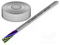 Wire, UNITRONIC® LiYY, 8x0.25mm2, unshielded, 500V, Cu, stranded