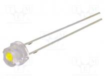 LED, 4.8mm, white cold, 5800÷7000mcd, 140, 2.9÷3.6VDC, -30÷85C