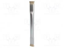 Tool  brush, horse hair, L  115mm, for precision work