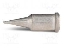 Tip, flat, 0.8mm, for gas soldering iron, 3pcs.