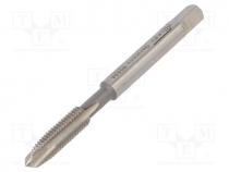 Tap, high speed steel grounded HSS-G, M5, 0.8, 58mm, 4mm, ISO2/6H