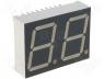 Display LED double 7-segment 20mm red 4.5-6mcd anode