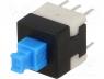 Microswitch TACT, DPDT, Positions  2, 0.1A/30VDC, THT, none, 1.6N