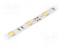 Led - LED tape, white warm, 5050, 12V, LED/m  30, 14.36mm, IP20, 120
