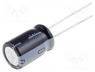   - Capacitor  electrolytic, THT, 22uF, 100VDC, Ø6.3x11mm, Pitch  2.5mm
