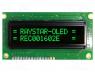 OLED display - Display  OLED, alphanumeric, 16x2, Dim  84x44x10mm, green, PIN  16