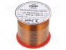 Coil wire, double coated enamelled, 0.2mm, 0.2kg, -65÷180C