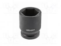 HT4R157 - Socket, 6-angles,socket spanner,impact, HEX 60mm, 3/4", short
