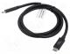 AK-300139-010-S - Cable, Power Delivery (PD),USB 3.1, USB C plug,both sides, 1m