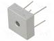 KBPC3510W-DC - Bridge rectifier  single-phase, Urmax  1kV, If  35A, Ifsm  400A