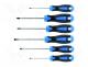 Kit  screwdrivers, Phillips,slot, Features  magnetic, 6pcs.