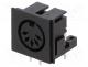 0105-05 - Connector  DIN, socket, female, PIN  5, Layout  180, angled 90