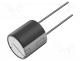 Capacitor  electrolytic, THT, 220uF, 25VDC, Ø8x11.5mm, Pitch  3.5mm