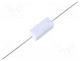 Resistor  wire-wound, cement, THT, 560, 5W, 5%, 10x9x22mm