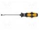 Screwdriver, slot, for impact,assisted with a key, 9,0x1,6mm