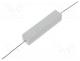 CRL10W-R1 - Resistor  wire-wound, cement, THT, 100m, 10W, 5%, Ø0.8x35mm