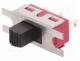 Switch  slide, Pos  2, SPDT, 3A/250VAC, 6A/28VDC, ON-ON, -30÷130C