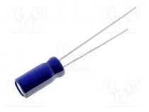 Capacitors Electrolytic - Capacitor  electrolytic, THT, 4700uF, 50VDC, Ø22x41mm, Pitch  10mm