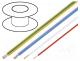 HTERM145-0.34RD - Wire, HELUTHERM® 145, 1x0.34mm2, stranded, Cu, red, -55÷145C