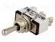 637H - Switch  toggle, Pos  3, SP3T, (ON)-OFF-(ON), 10A/250VAC, 5A/25VDC