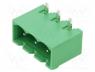 OQ0354510000G - Pluggable terminal block, 5.08mm, ways  3, angled 90, socket