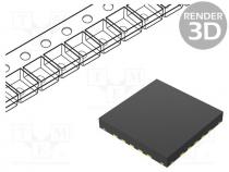 IC  temperature converter, RTD, 3.3V, TQFN20-EP, SMD, 3LSB