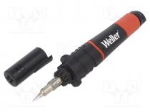 Soldering iron  gas, 25÷75W, 1300C, Tip temp  454C, Shape  flat