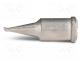 Tip, flat, 0.8mm, for gas soldering iron, 3pcs.